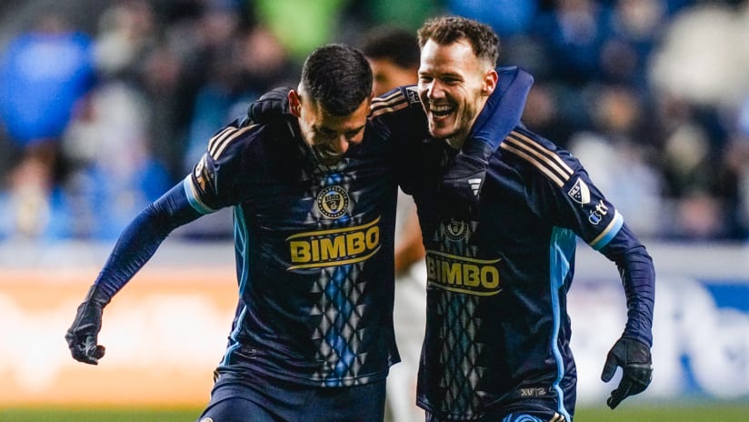 Philadelphia Union - goal celebration