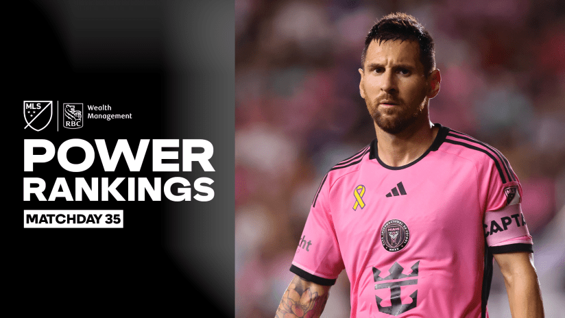 Power Rankings - MD35 - Lionel Messi